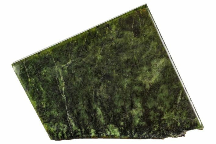 Polished Canadian Jade (Nephrite) Slab - British Colombia #112733